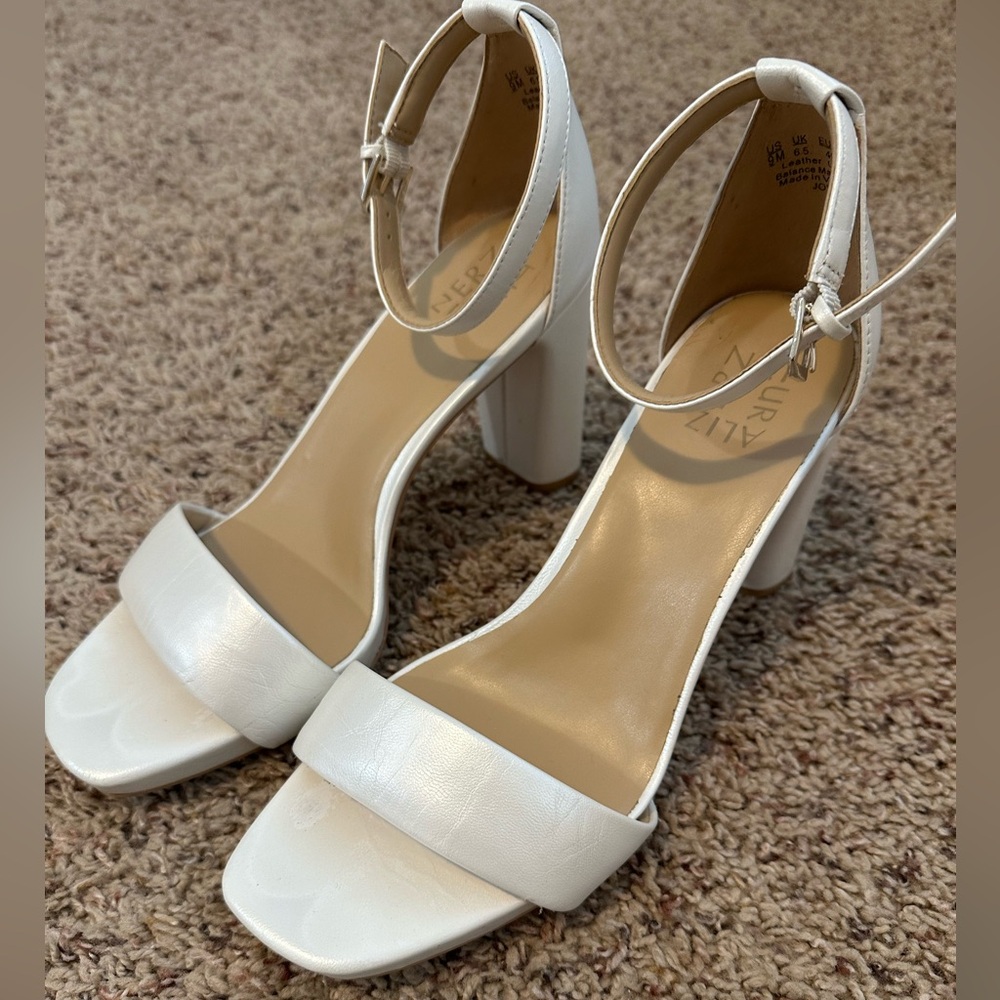 Naturalizer White Joy Dress Sandal